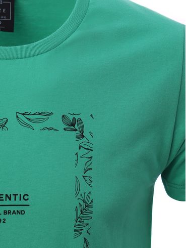 Camiseta Manga Curta Masculina VERDE