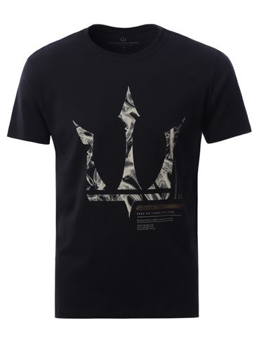 Camiseta Manga Curta Masculina PRETO
