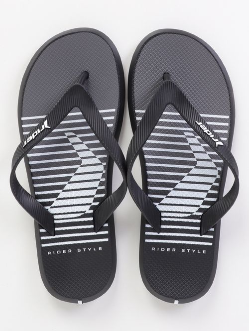 Chinelo Rider Masculino PRETO