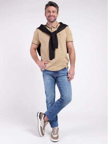 Calça Jeans Slim Masculina AZUL