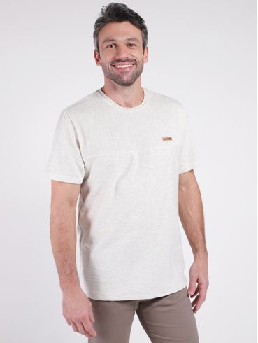 Camiseta Manga Curta Elétron Masculina MESCLA