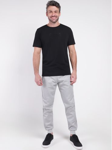 Camiseta Manga Curta Masculina PRETO