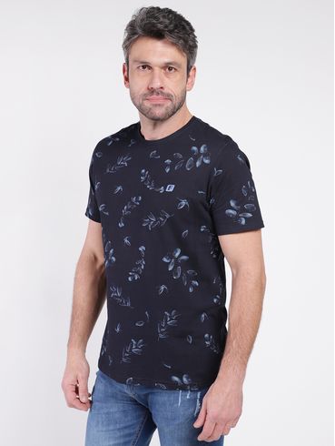 Camiseta Manga Curta Masculina MARINHO