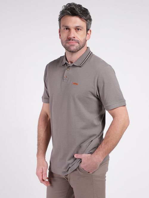 Polo Manga Curta Elétron Masculina CHUMBO