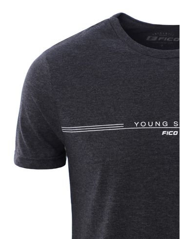 Camiseta Manga Curta Masculina PRETO