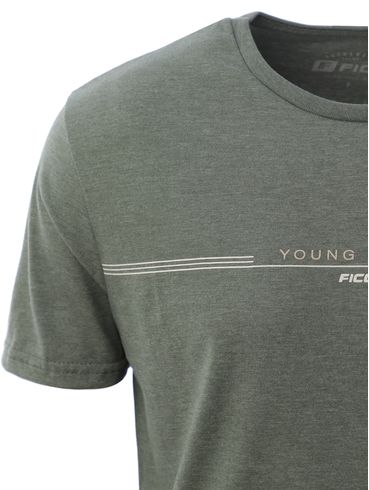Camiseta Manga Curta Masculina VERDE
