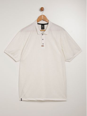 Camiseta Manga Curta Plus Size Masculina OFF WHITE
