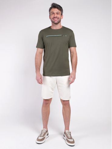 Camiseta Manga Curta Masculina VERDE