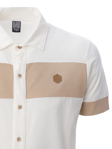 Camisa Manga Curta Masculina OFF WHITE