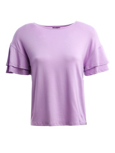 Blusa Manga Curta Autentique Feminina LILAS