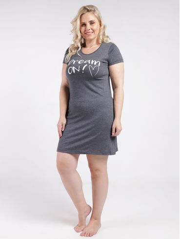 Camisola Plus Size Feminina MESCLA