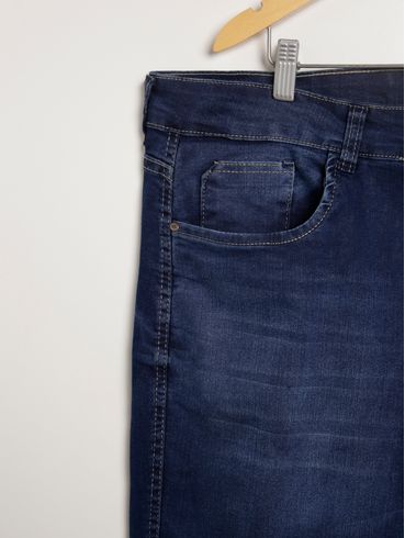 Calça Jeans Plus Size Masculina AZUL