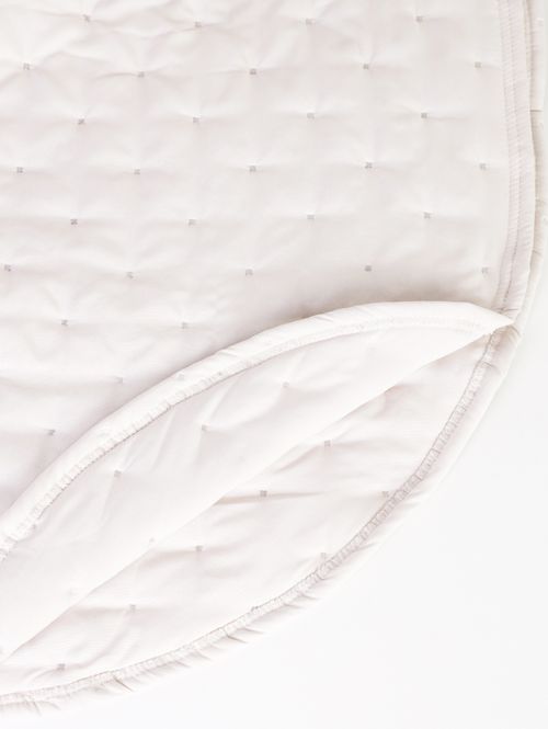 Colcha King Toque de Algodão Hedrons BEGE