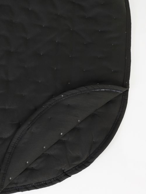 Colcha De Casal Toque de Algodão Hedrons PRETO