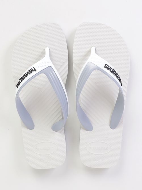 Chinelo Havaianas Masculino BRANCO/CINZA