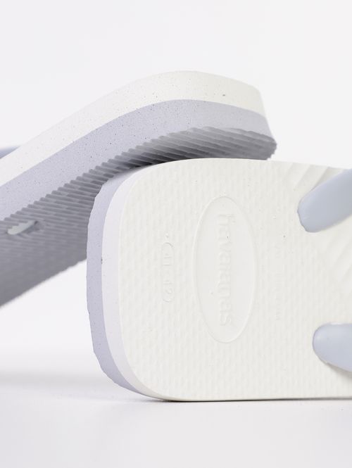 Chinelo Havaianas Masculino BRANCO/CINZA