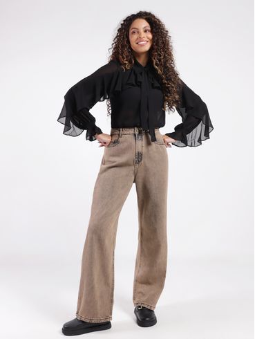 Camisa Eagle Rock Feminina PRETO