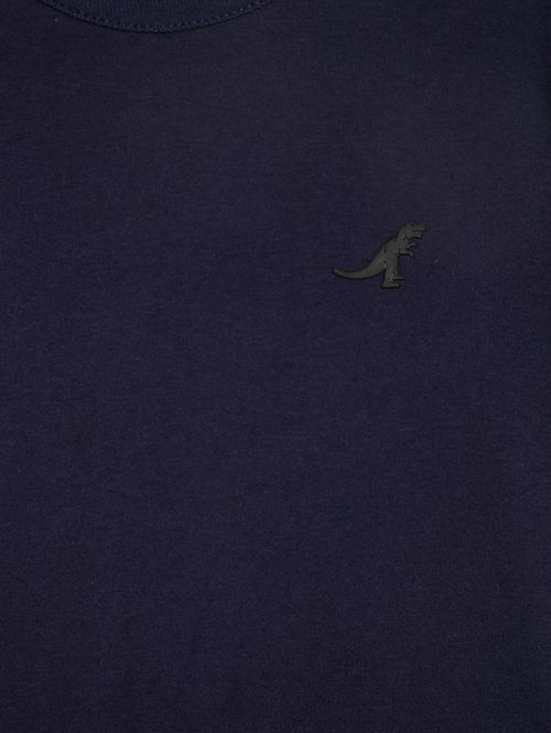 Camiseta Manga Curta Infantil Para Menino - Azul Marinho