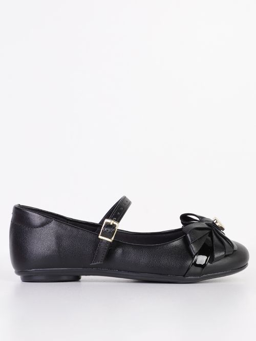 Sapatilha Molekinha Infantil Para Menina - PRETO
