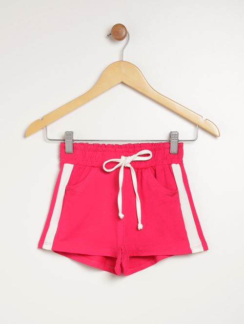 Short Molecotton Juvenil Para Menina - PINK
