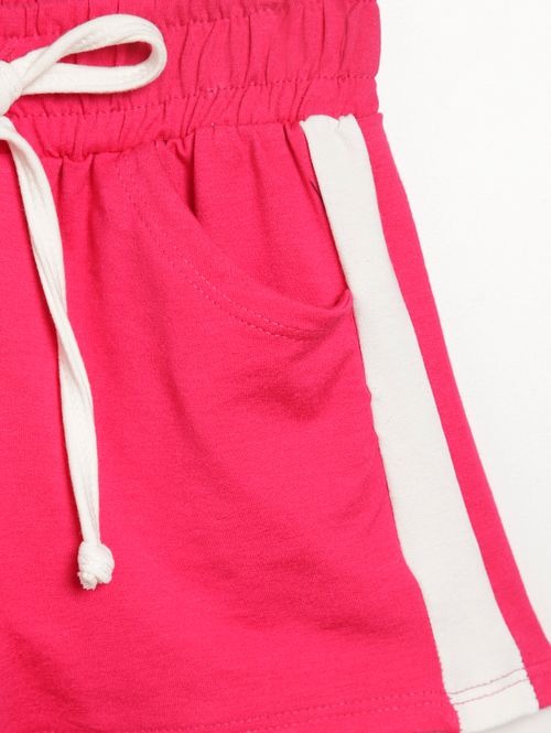 Short Molecotton Juvenil Para Menina - PINK