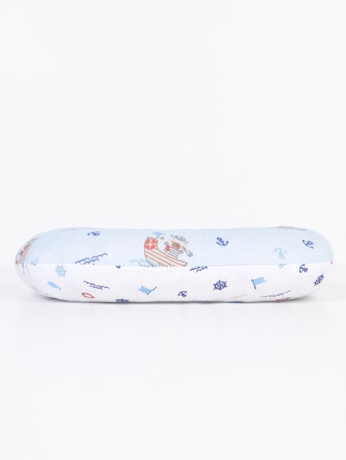 Travesseiro Anatômico Infantil Para Bebê - Azul