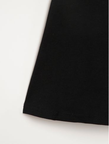 Saia Juvenil Para Menina - PRETO