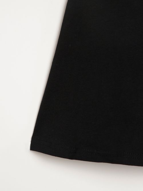 Saia Juvenil Para Menina - PRETO