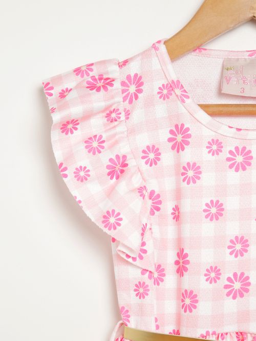 Vestido Infantil Para Menina - SALMAO