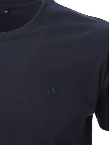 Camiseta Manga Curta Básica Dixie Masculina MARINHO