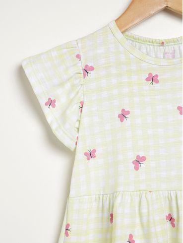 Vestido Infantil Para Menina - VERDE