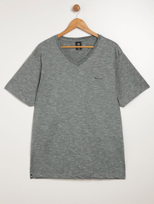 Camiseta Básica Plus Size Masculina VERDE