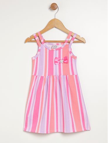 Vestido Infantil Para Menina - ROSA