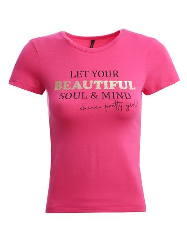 Blusa Manga Curta Feminina PINK