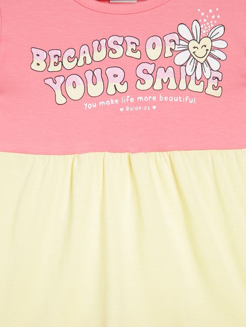 Vestido Infantil Para Menina - CORAL