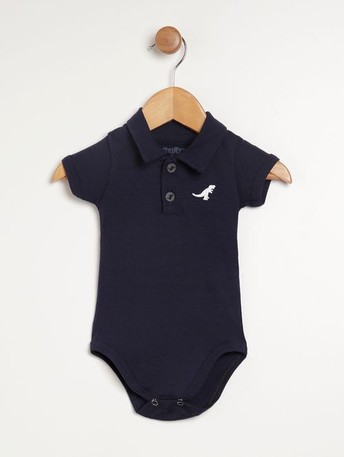 Body Infantil Para Bebê- MARINHO