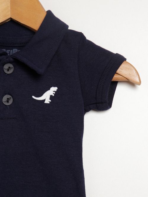 Body Infantil Para Bebê- MARINHO