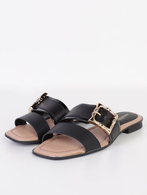 Rasteira Mississipi Feminino PRETO