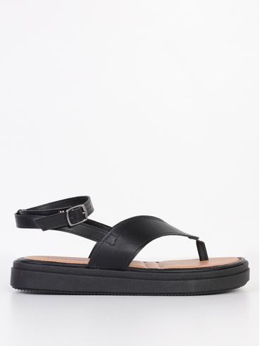 Sandália Flatform Mississipi Feminina PRETO