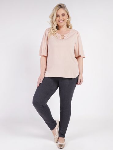 Calça Plus Size Feminina PRETO