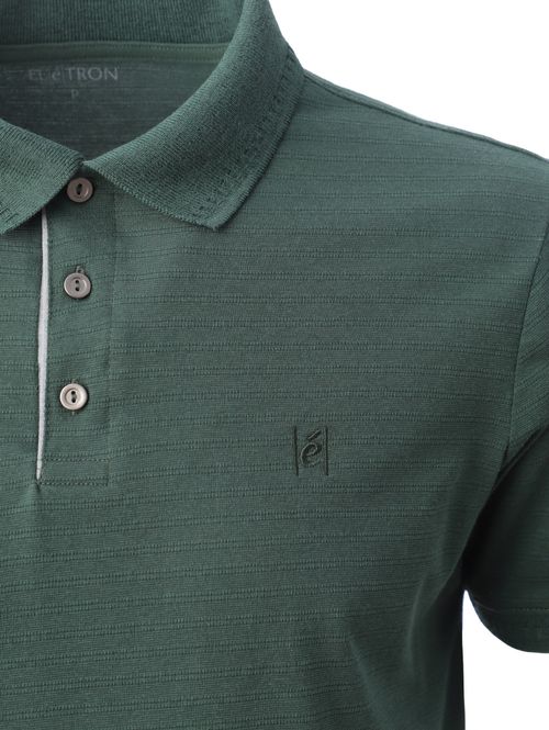 Polo Manga Curta Elétron Masculina VERDE