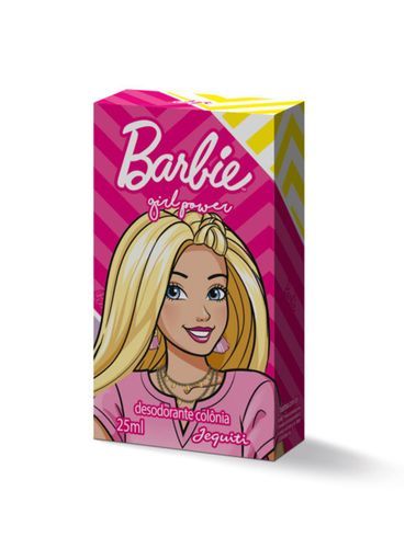 Desodorante Colônia Barbie Girl Power Jequiti 25ml Incolor