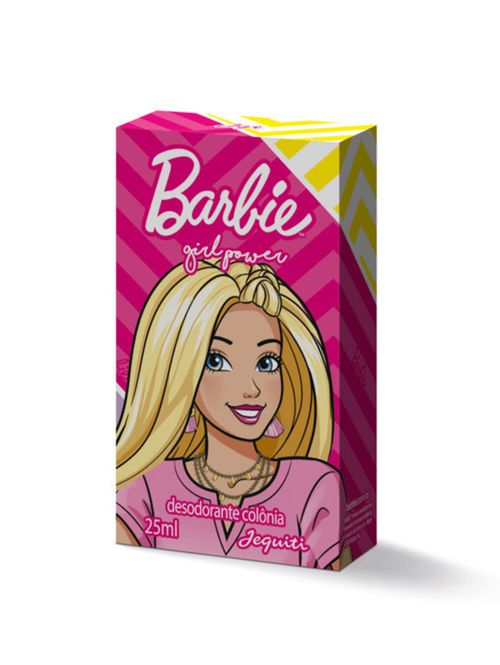 Desodorante Colônia Barbie Girl Power Jequiti 25ml Incolor