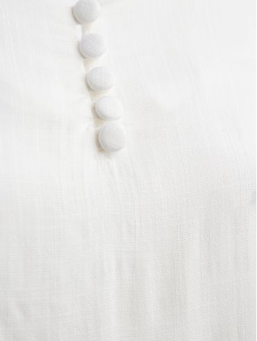 Blusa Manga Curta Feminina OFF WHITE