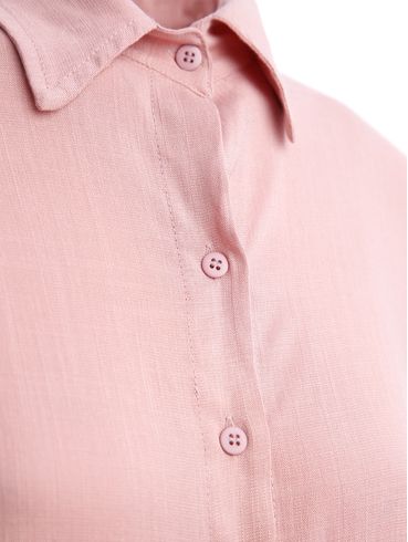 Camisa Autentique Feminina ROSA CLARO