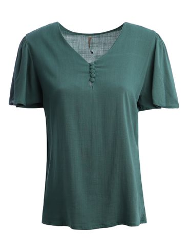 Blusa Manga Curta Feminina VERDE