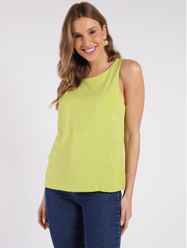 Blusa Regata Feminina VERDE