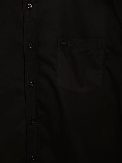 Camisa Manga Curta Vilejack Plus Size Masculina PRETO