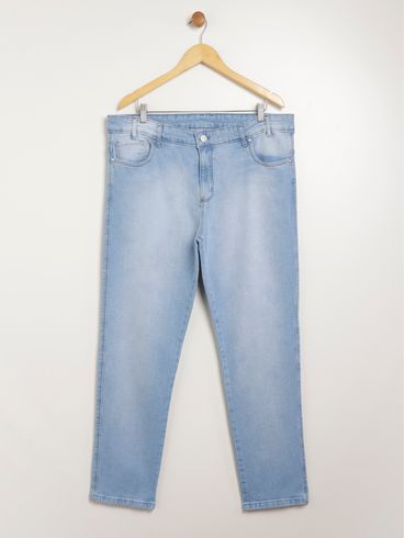 Calça Jeans Plus Size Masculina AZUL