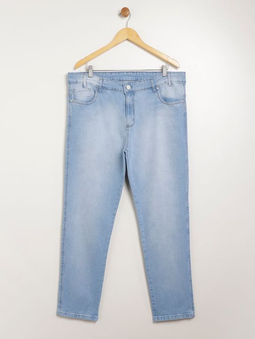Calça Jeans Plus Size Masculina AZUL